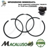 Fasce elastiche motore Lombardini 15LD 315 D. 78 Standard serie segmenti compressione 8211.227