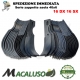 32 Zappette asola curva universale x motozappa 40x6 zappa zappetta fresa lama kit serie