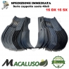 32 Zappette asola curva universale x motozappa 40x6 zappa zappetta fresa lama kit serie