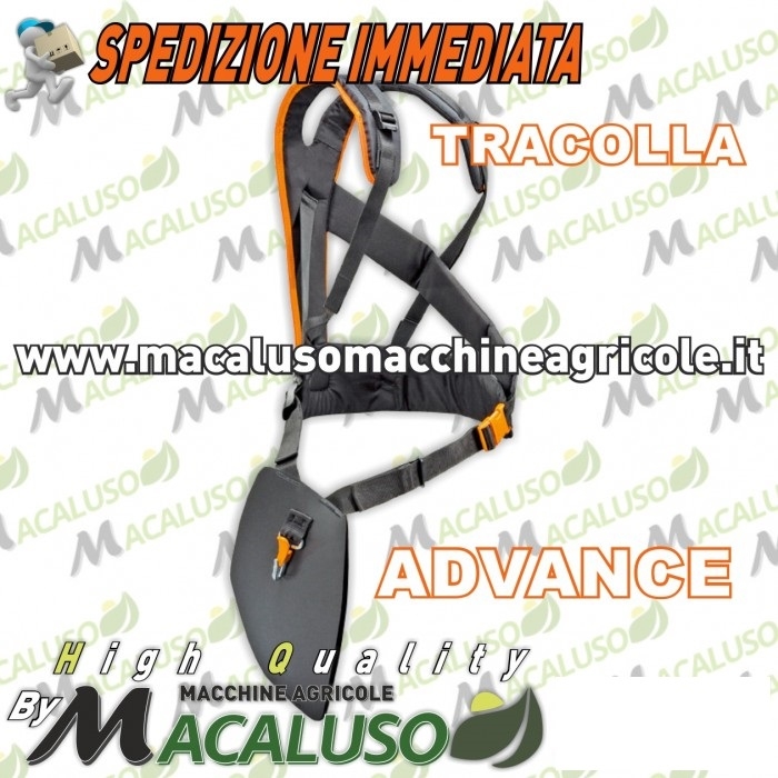 Tracolla universale ADVANCE Stihl imbottita per sostegno Decespugliatore 41477109000