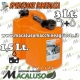 Tanica combinata 3 + 1,5 litri miscela e olio catena con tubo travaso Stihl kombi benzina 00008810124