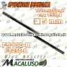 Albero trasmissione decespugliatore Stihl FS120 FS130 FS250 asta rigida cm 153,4 attacco quadro mm 5