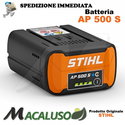 Batteria Stihl AP 500 S ioni di litio 36 volt 8.8 Ah MSA HSA FSA HTA BGA ASA TSA RMA accumulatore 48504006540