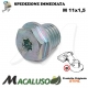 Vite ingrassaggio testina coppia conica decespugliatore Stihl perno tappo grasso FS120 FS250 FS450