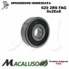Cuscinetto a sfera 629 2RS Fag diametro interno 9 mm esterno 26 mm spessore 8 mm radiale