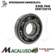 Cuscinetto a sfera 6306 Fag diametro interno 30 mm esterno 72 mm spessore 19 mm radiale