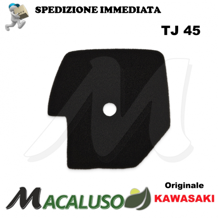 Filtro aria decespugliatore Kawasaki TJ45 motore depuratore pannello