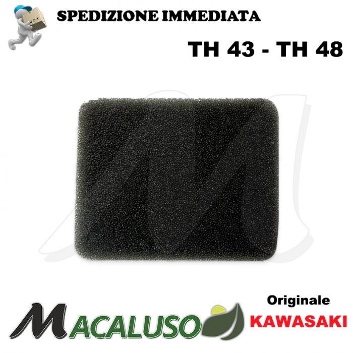 Filtro aria decespugliatore Kawasaki TD18 TG20 TF22 TH43 TH48 110132081 11013 2081 depuratore motore pannello