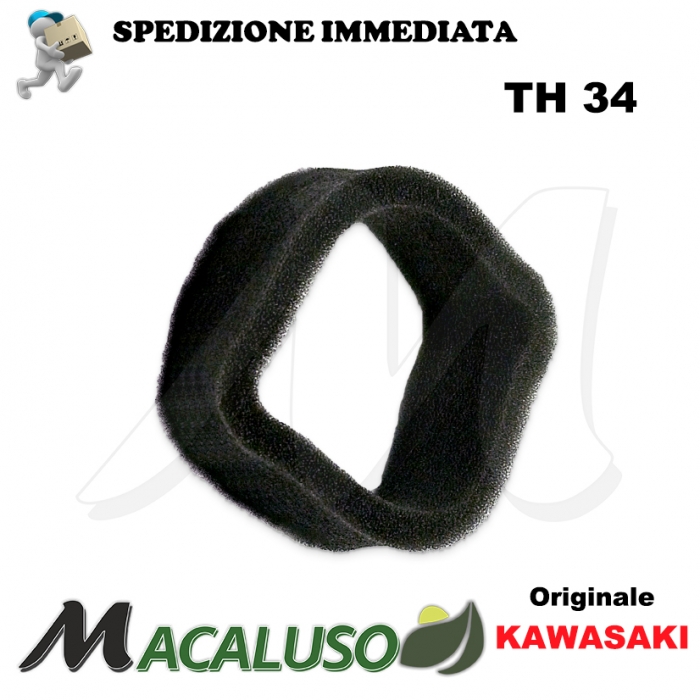Filtro aria decespugliatore Kawasaki TH34 KBH34A 110132184 11013 2184 depuratore motore pannello
