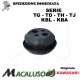 Gommino passatubi serbatoio decespugliatore Kawasaki TG TH KBL passa tubi 920712142