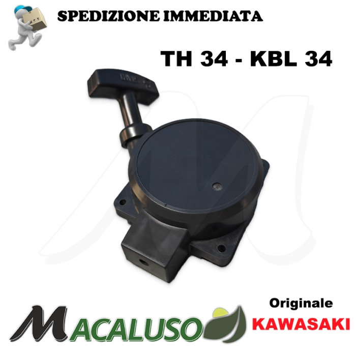 Gruppo avviamento decespugliatore Kawasaki TH34 49088-2500 motore puleggia M3052038 