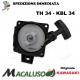 Gruppo avviamento decespugliatore Kawasaki TH34 49088-2500 motore puleggia M3052038 