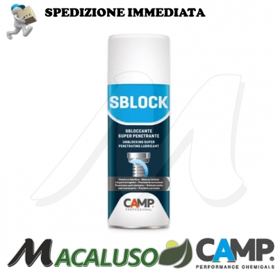 Spray Sblock Camp 400 ml lubrificante Sbloccante Svitol bomboletta
