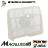 Filtro aria a rete motosega OleoMac GST250 Efco pannello massa filtrante