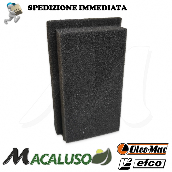 Filtro aria Soffiatore OleoMac MB900 Efco AT9000 pannello massa filtrante