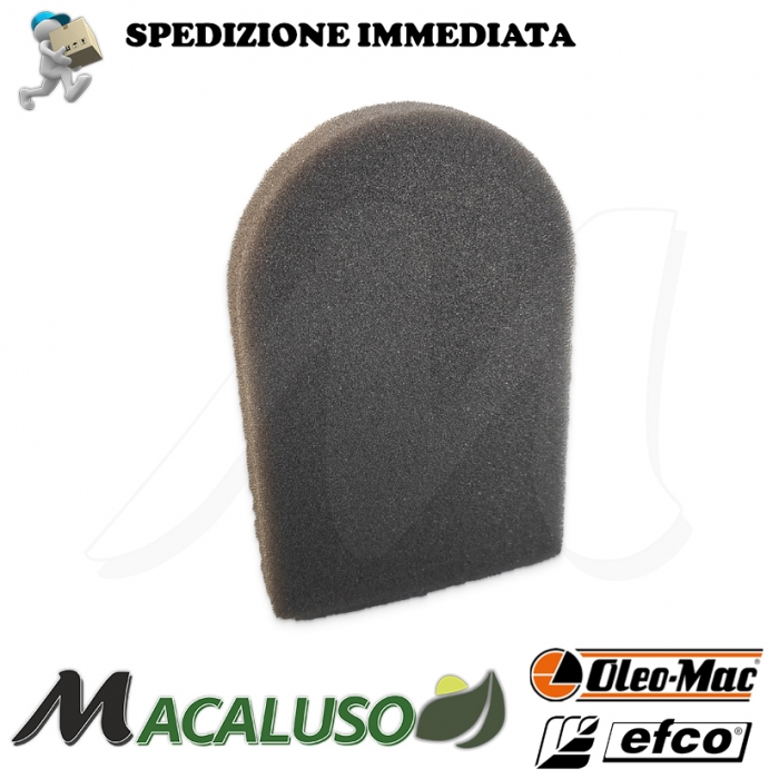 Filtro aria Atomizzatore Motopompa Mototrivella OleoMac Efco pannello massa filtrante