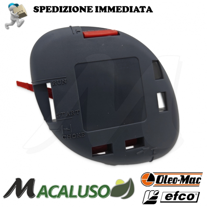Kit filtro aria e coperchio decespuglitore OleoMac Sparta 250 Efco Stark 2500 pannello massa filtrante