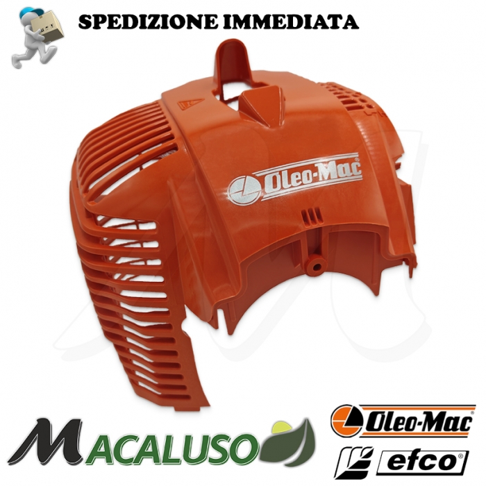 Cuffia copricilindro decespuglitore OleoMac BC 350 BC 400 Efco carter copertura copri cilindro