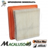 Filtro aria decespuglitore OleoMac Bch250 - Bch400 Efco pannello massa filtrante