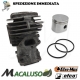 Cilindro pistone Motosega OleoMac GST360 D.38 gruppo termico