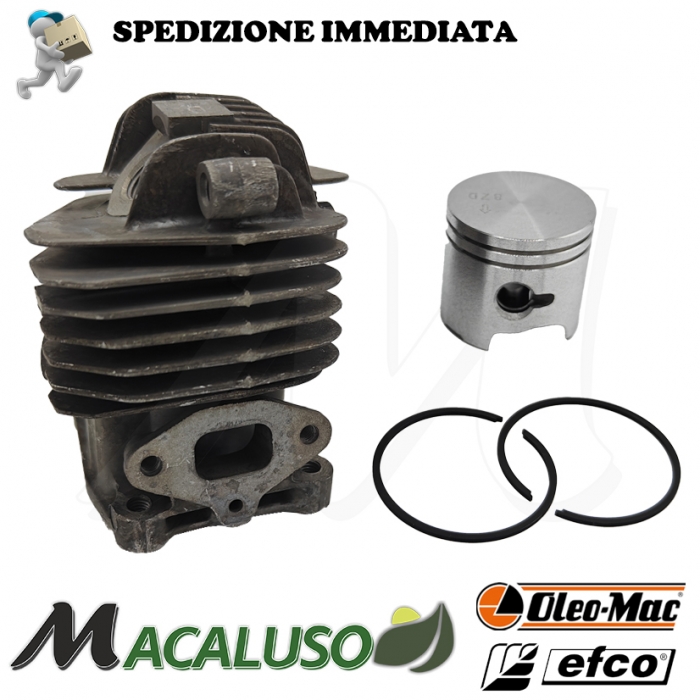 Cilindro pistone Motosega Oleomac GST250 Efco MTT2500 Emak gst 250 mtt 2500