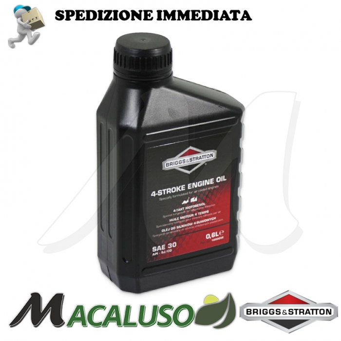Olio motore Briggs & Stratton Sae 30 motore 4T rasaerba tosaerba b&s benzina