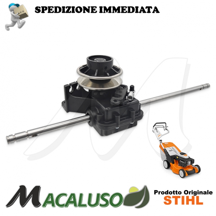 Gruppo cambio rasaerba Stihl RM650 Viking MB650 trazione movimento ruote 63646400100