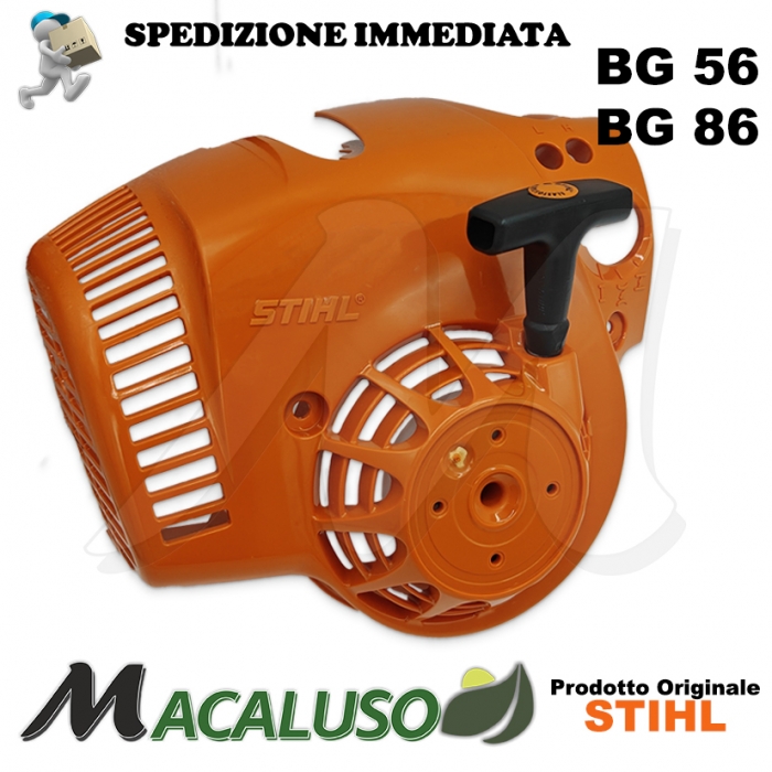 Gruppo avviamento completo soffiatore aspiratore Stihl BG56 BG86 SH86 avviatore 42410802110