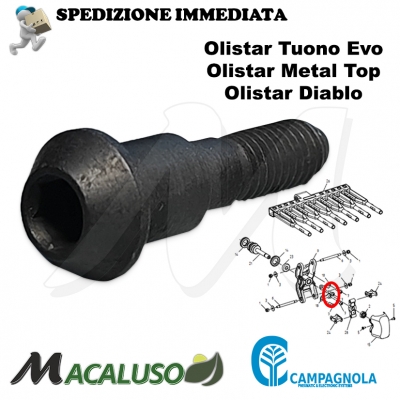 Vite speciale oscillatore abbacchiatore pneumatico Campagnola Metal Top Tuono Evo Olistar