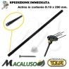 Asta carbonio abbacchiatore Volpi Giulivo 4You 706 10 x 290 astina rebbio bacchetta
