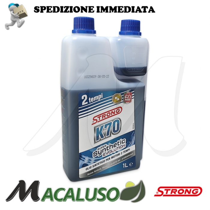 Olio miscela Strong K70 2T Super Synthetic Evolution 1 con