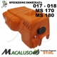 Coperchio filtro aria motosega Stihl 017 018 MS170 MS180 plastica copertura 11301404709