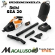 Aspirapolvere Stihl SEA 20 con batteria e caricabatteire aspiratore SEA20