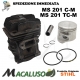 Cilindro pistone motosega Stihl MS201TC-M d. 40 versione EURO 5 gruppo termico 11450201202