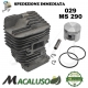 Cilindro pistone adattabile motosega Stihl 029 MS290 d. 46 gruppo termico
