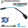 Cavo di ricambio con connettore per Power 58 Campagnola Alice Holly Icarus Hercules NEW 2020