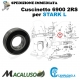 Cuscinetto a sfera 6900 2RS diametro interno 10 mm esterno 22 mm spessore 6 mm radiale