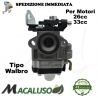 Carburatore tipo Walbro wyk26a decespugliatore Kasei Zenoah Efco Mitsubishi Maruyama 26 33 cc