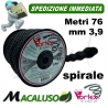 Filo nylon decespugliatore Vortex spiralato antifischio mm. 3,9 x 76 metri tipo Stihl husqvarna