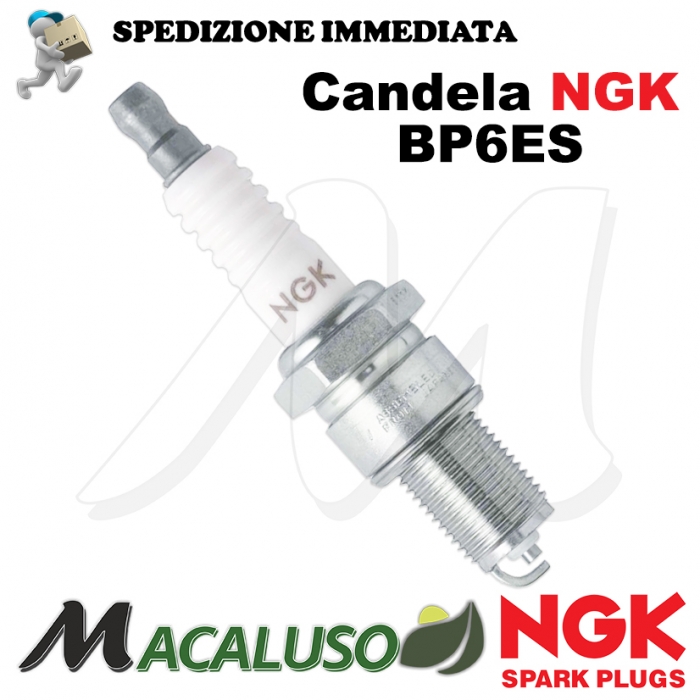 Candela NGK BP6ES 7811 passo lungo moto motocicli