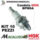 KIT 10 Candela NGK BPM6A 7021 motosega decespugliatore tagliasiepi soffiatore