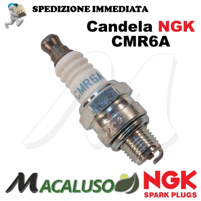 Candela NGK CMR6A motosega decespugliatore Zenoah Dolmar OleoMac Efco