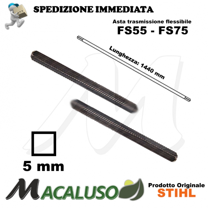 Albero conduttore per decespugliatore Stihl FS75 (vedi migliori dettagli) 41307113210