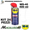 24 Lubrificante multifunzione WD 40 400ml spray miltiuso disincrostante sbloccante