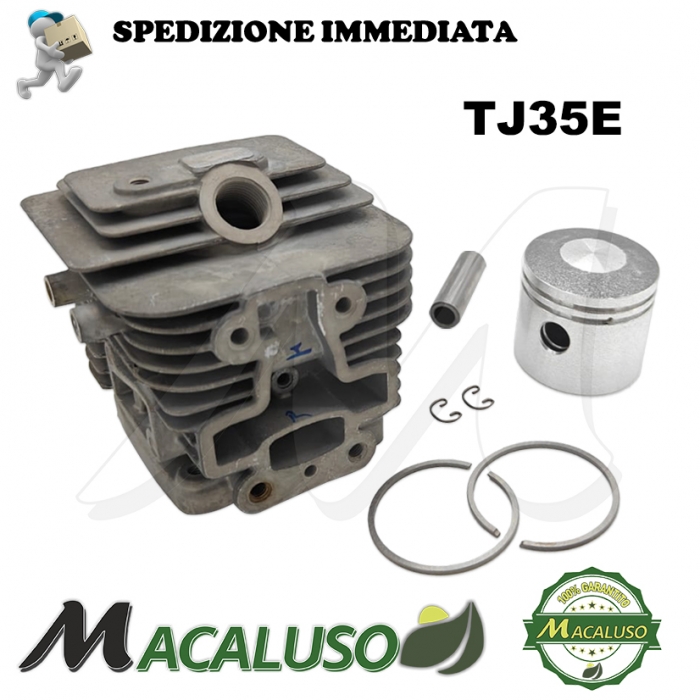 Cilindro pistone adattabile decespugliatore Kawasaki TJ35E d 37 gruppo termico tj 35 E