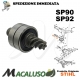 Pignone con cuscinetti per abbacchiatore Stihl SP10 art.42496400400, sp90