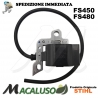 Bobina decespugliatore Stihl FS450 FS480 SP450 41284001306 modulo accenzione
