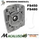 Scatola frizione completa di cuscinetto per decespugliatore Stihl FS450 art.4128 160 0601 carter