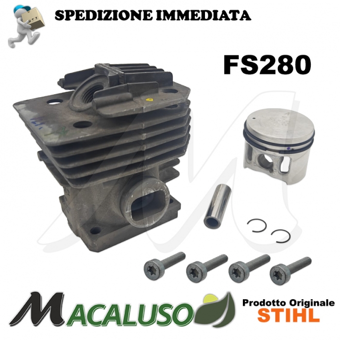 Cilindro pistone decespugliatore Stihl FS280 d.40 gruppo termico 41190201207