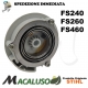 Tamburo fune ErgoStart completo Decespugliatore Stihl FS240 FS260 FS460 41371901011